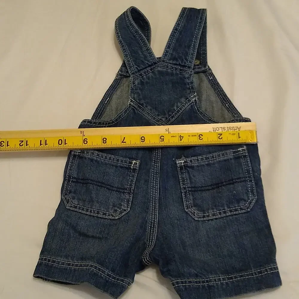 Old Navy kids 3/6 months overalls.